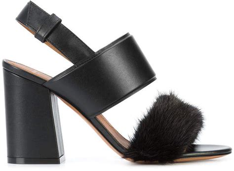 givenchy block heel sandals|givenchy flat sandals.